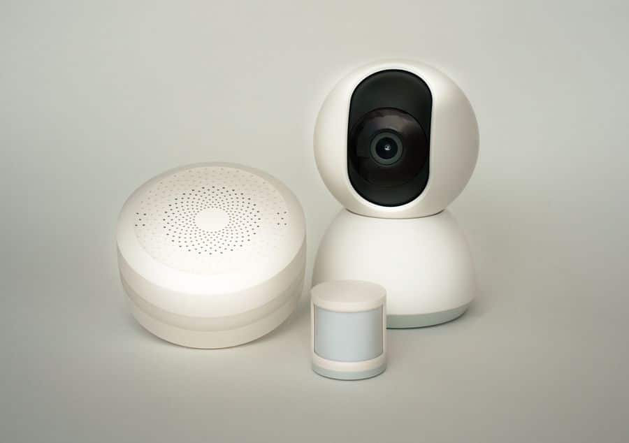 Cámara con sensor de movimiento para hogar inteligente