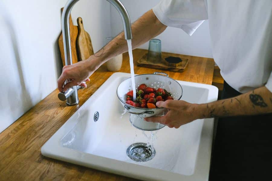 Colador para lavado de frutas