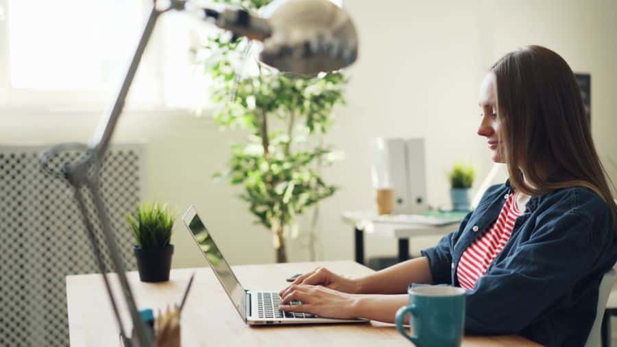 Escritorios modernos para oficina en casa