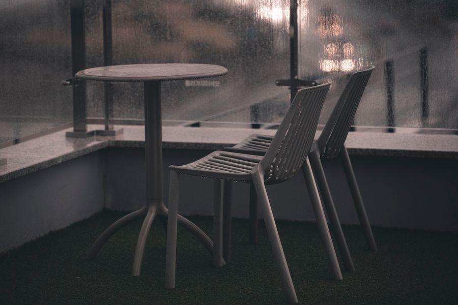 mobiliario patio urbano minimalista 2 Mobiliario de patio urbano minimalista